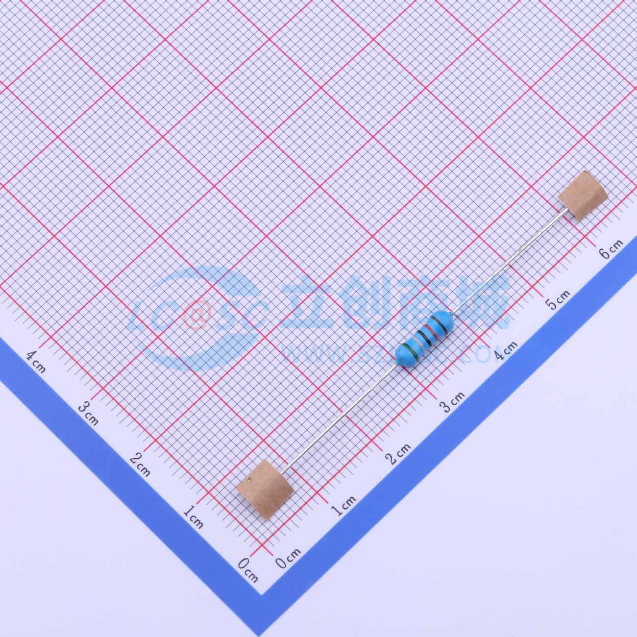 点击查看大图 RN1/2W59KΩFT/BA1实物图