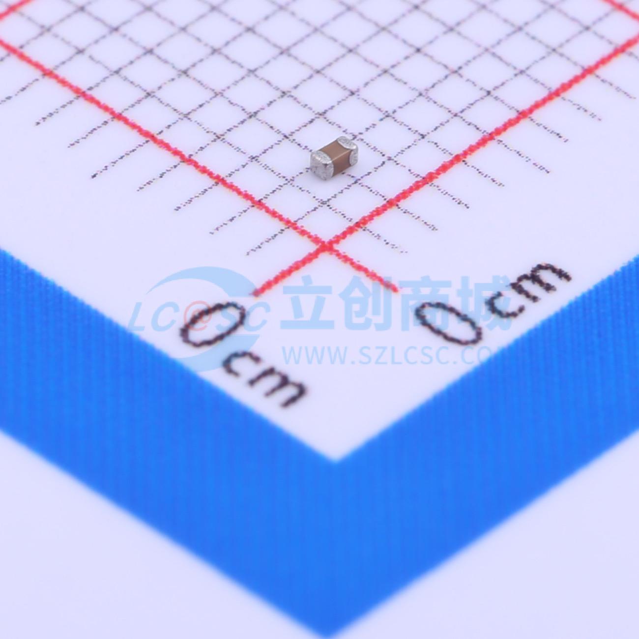 0402F104M160NT实物图