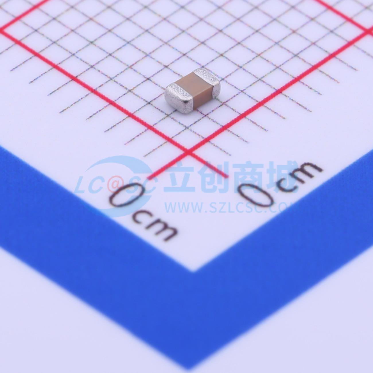 点击查看大图 0805B471K500CT实物图