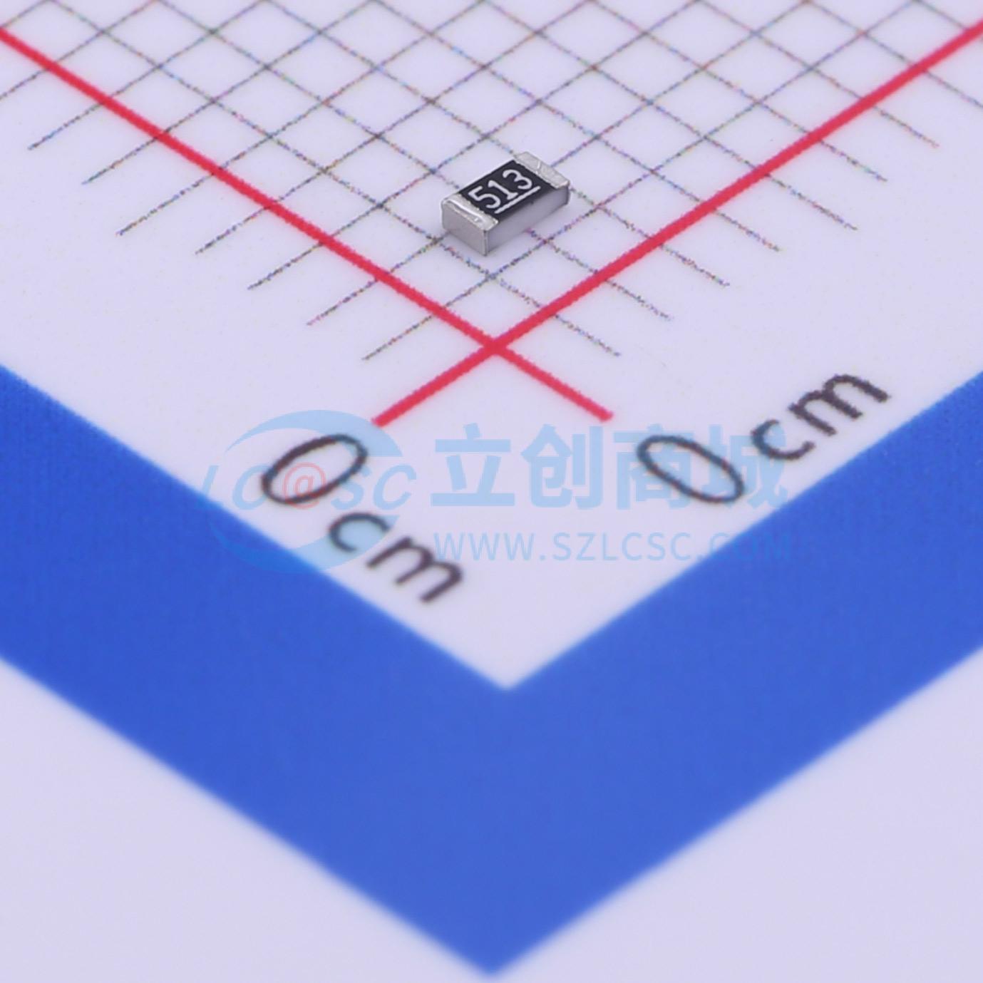 点击查看大图 AECR0603F51K0K9实物图