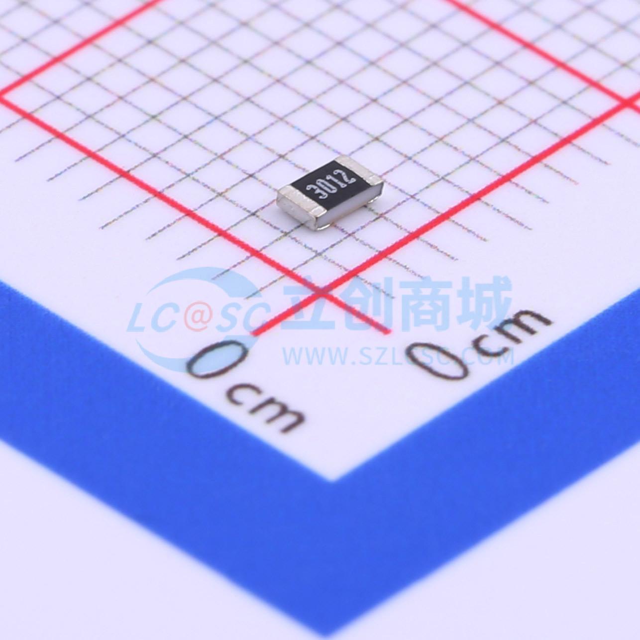 点击查看大图 HPCR0805F30K1K9实物图