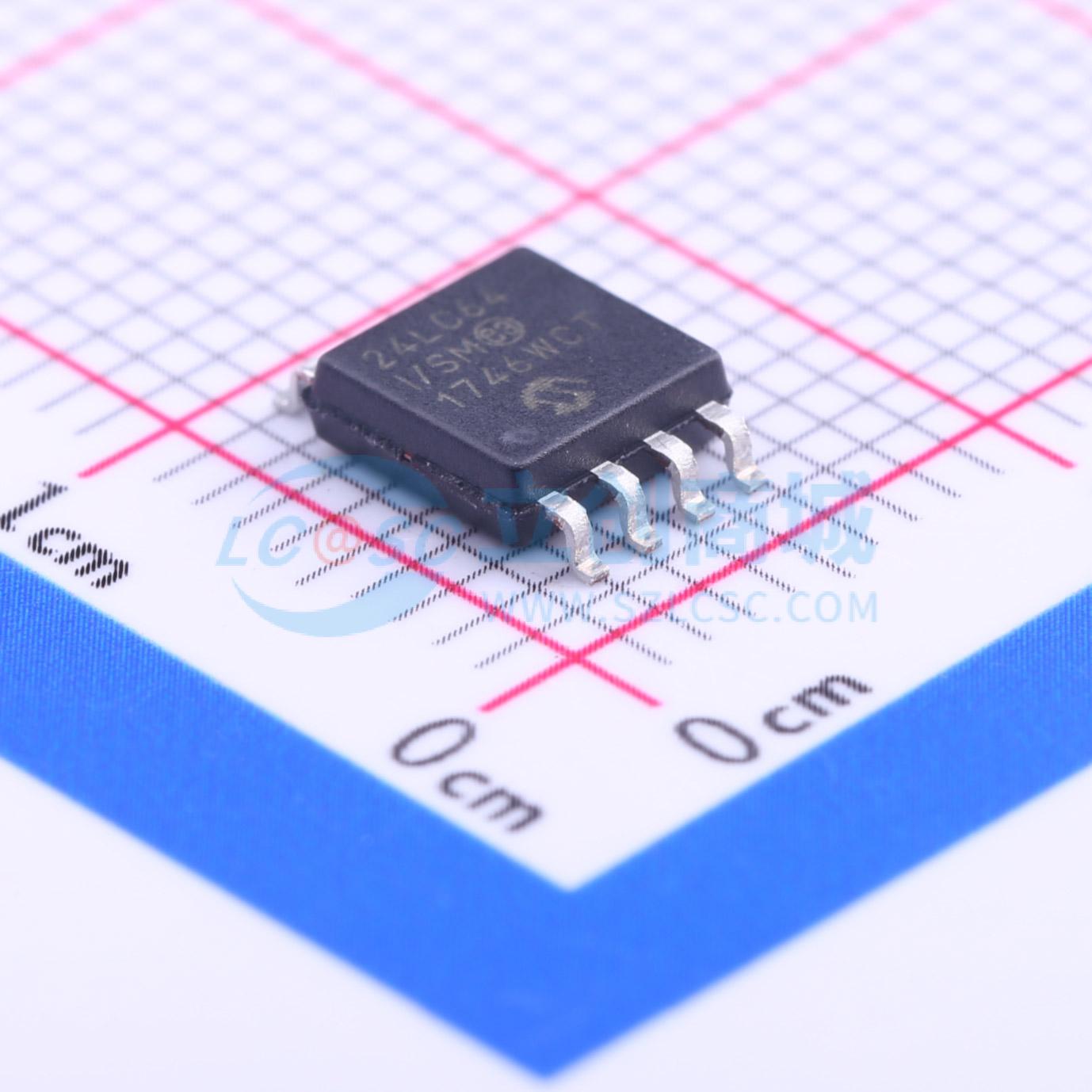 点击查看大图 24LC64T-I/SM实物图