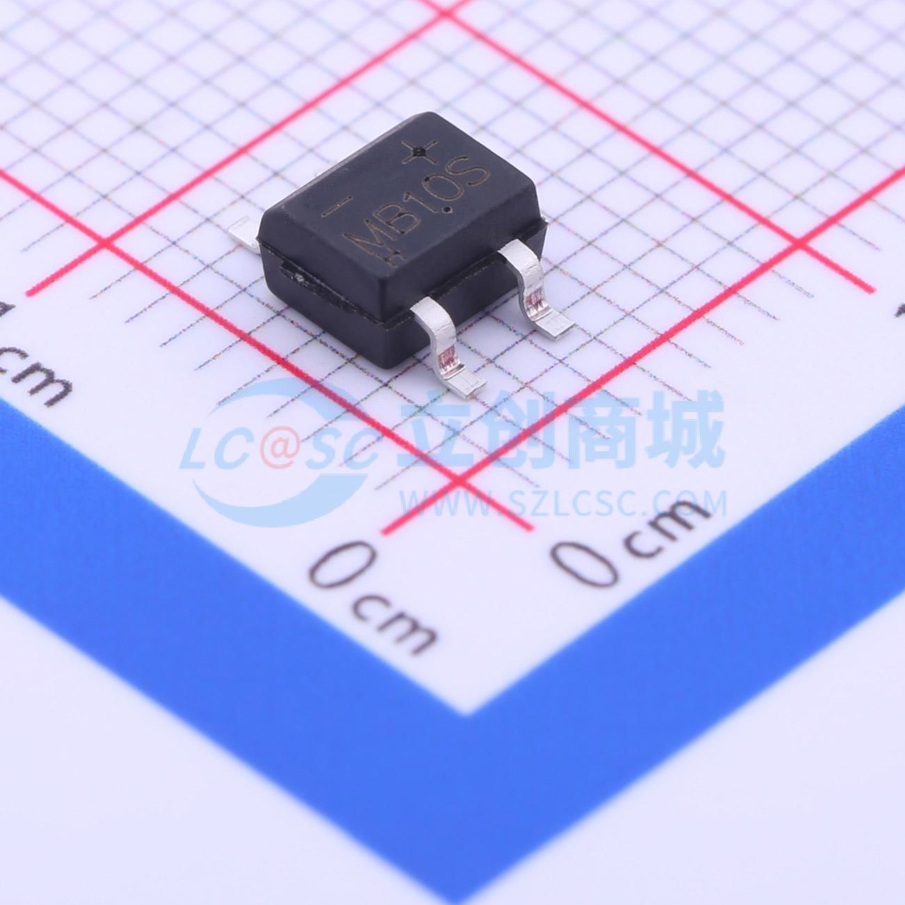 点击查看大图 MB10S(0.8A)实物图