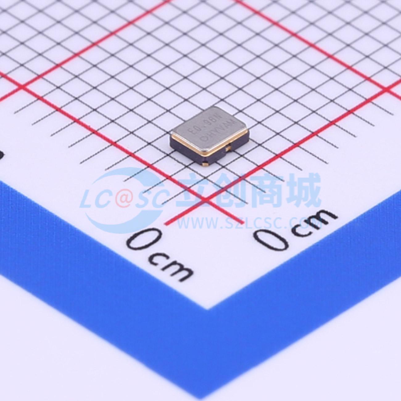 点击查看大图 SG-8018CG 0.960000MHz TJHPA实物图