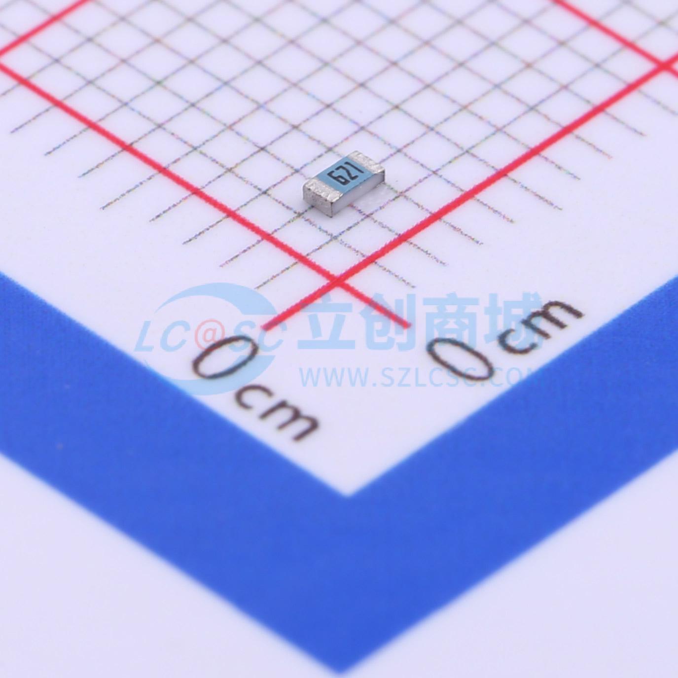 点击查看大图 RK73H1JTTD6200F实物图