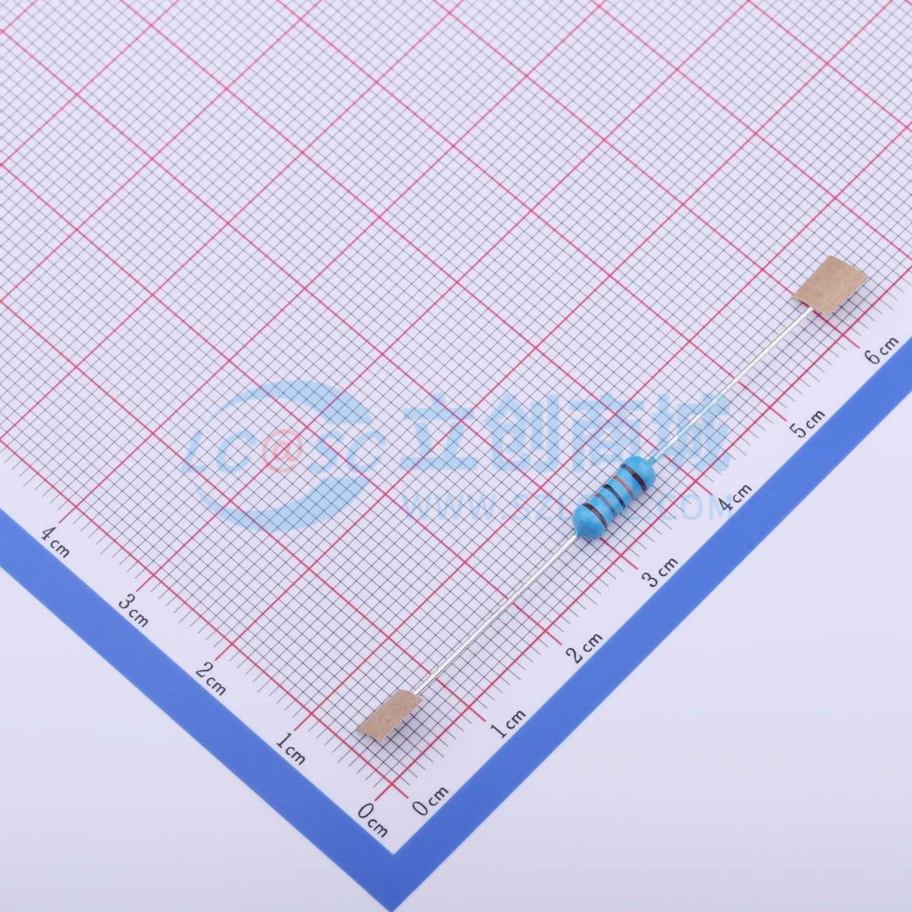 点击查看大图 RN1/2W180KΩFT/BA1实物图