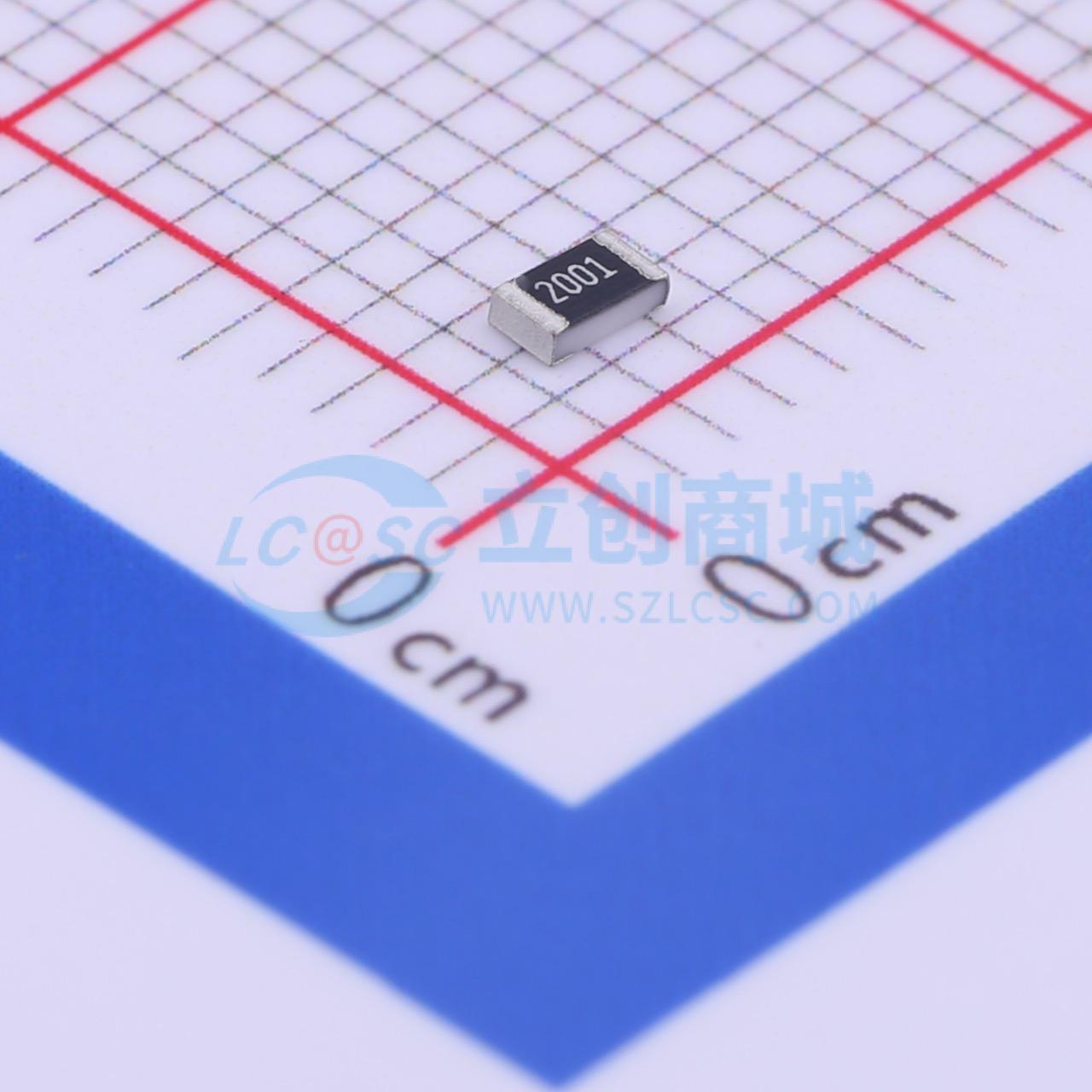 点击查看大图 AECR0805F2K00K9实物图