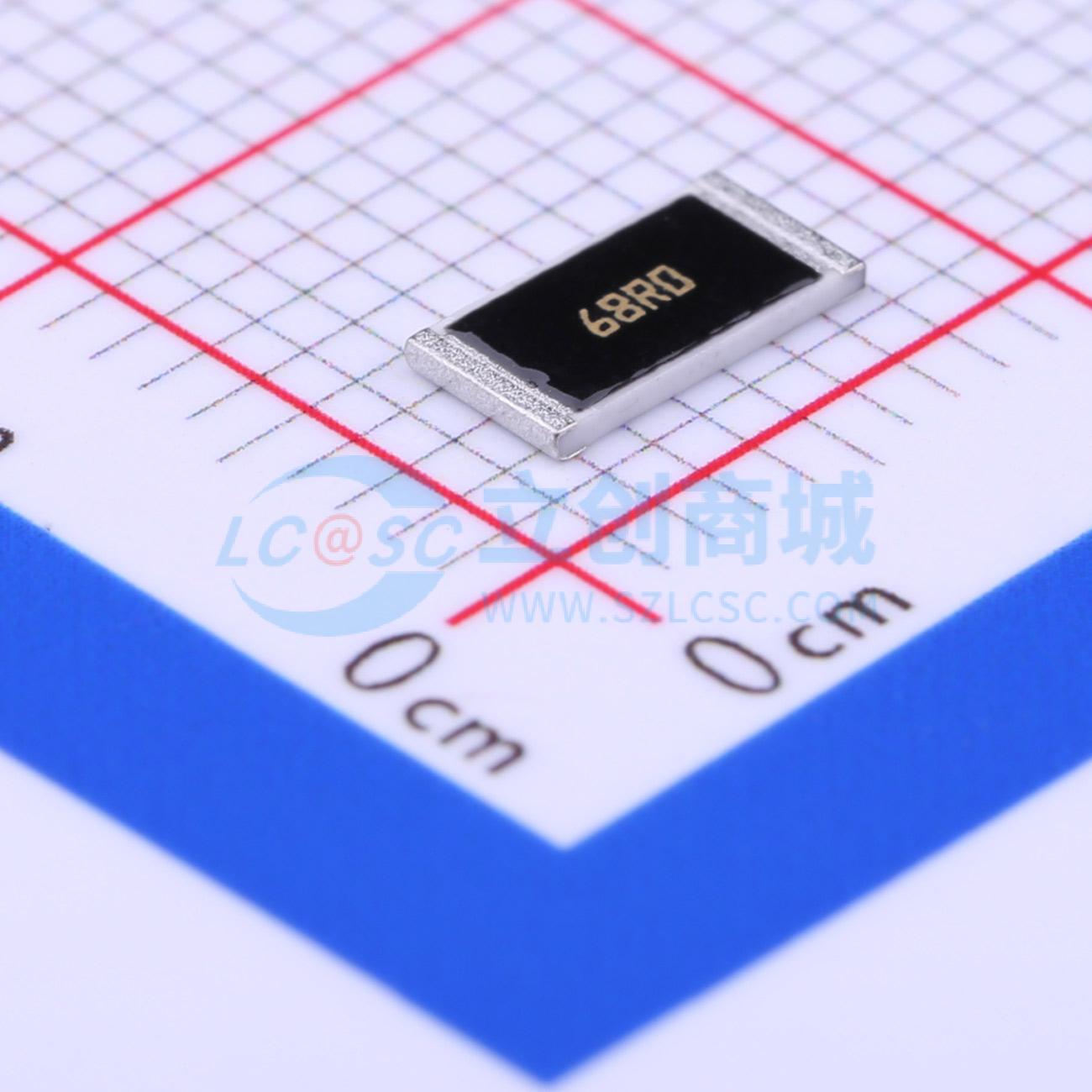 点击查看大图 MCR100JZHF68R0实物图
