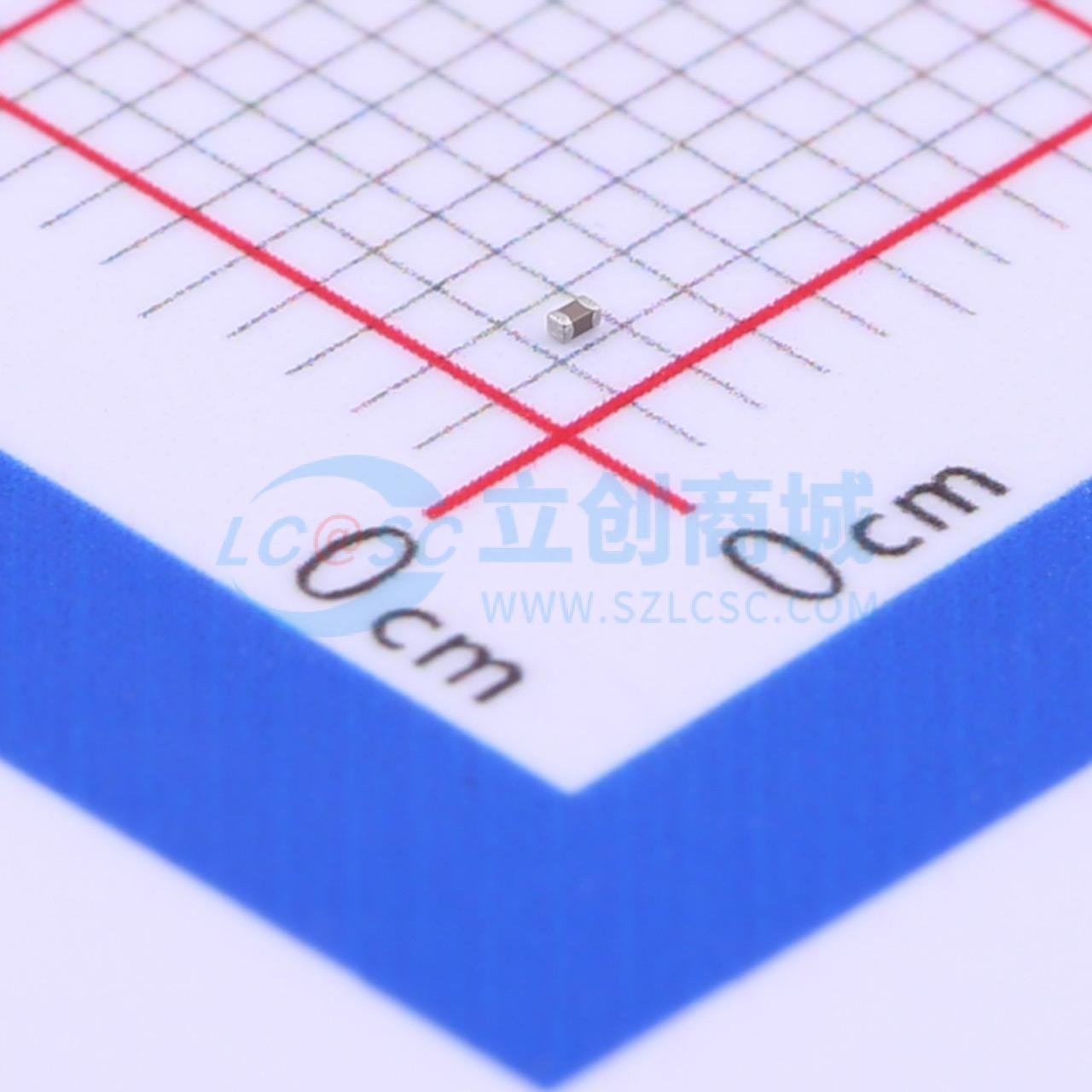 点击查看大图 C0603NP0129CGTS实物图