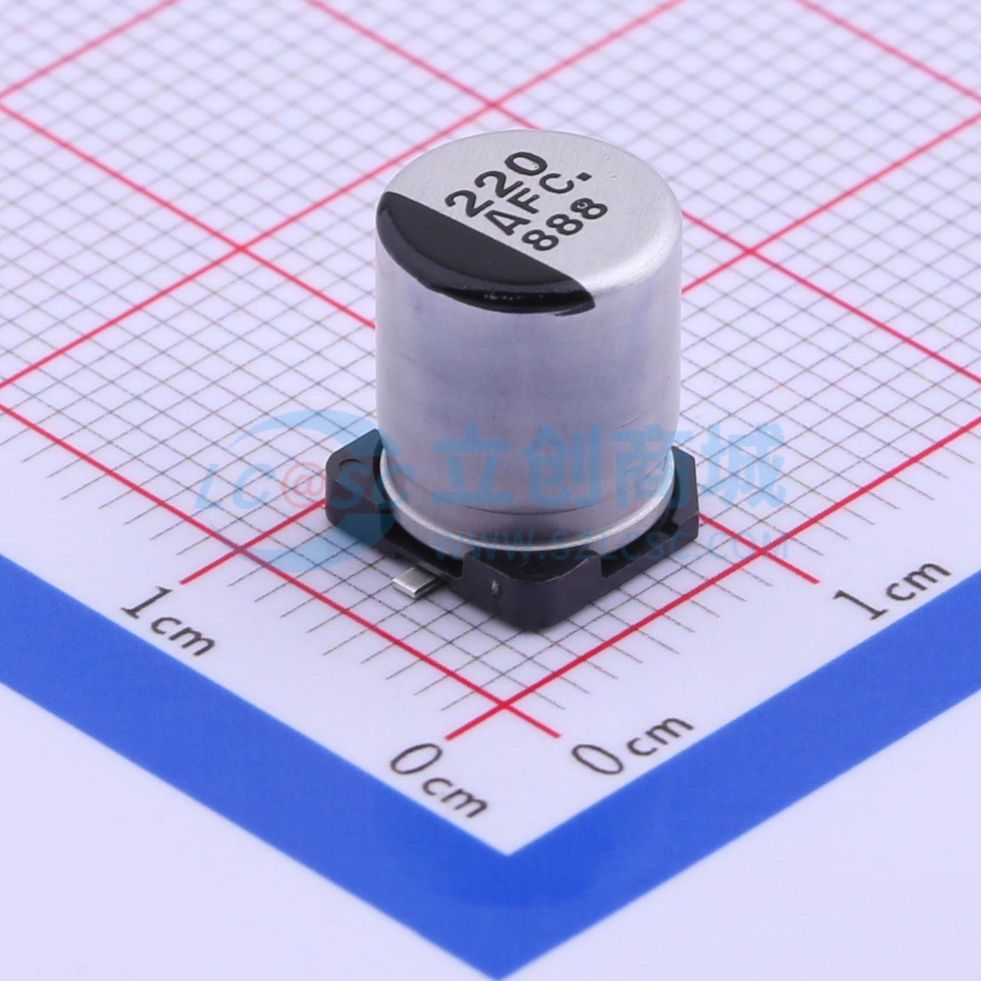 点击查看大图 EEEFC1A221AP实物图