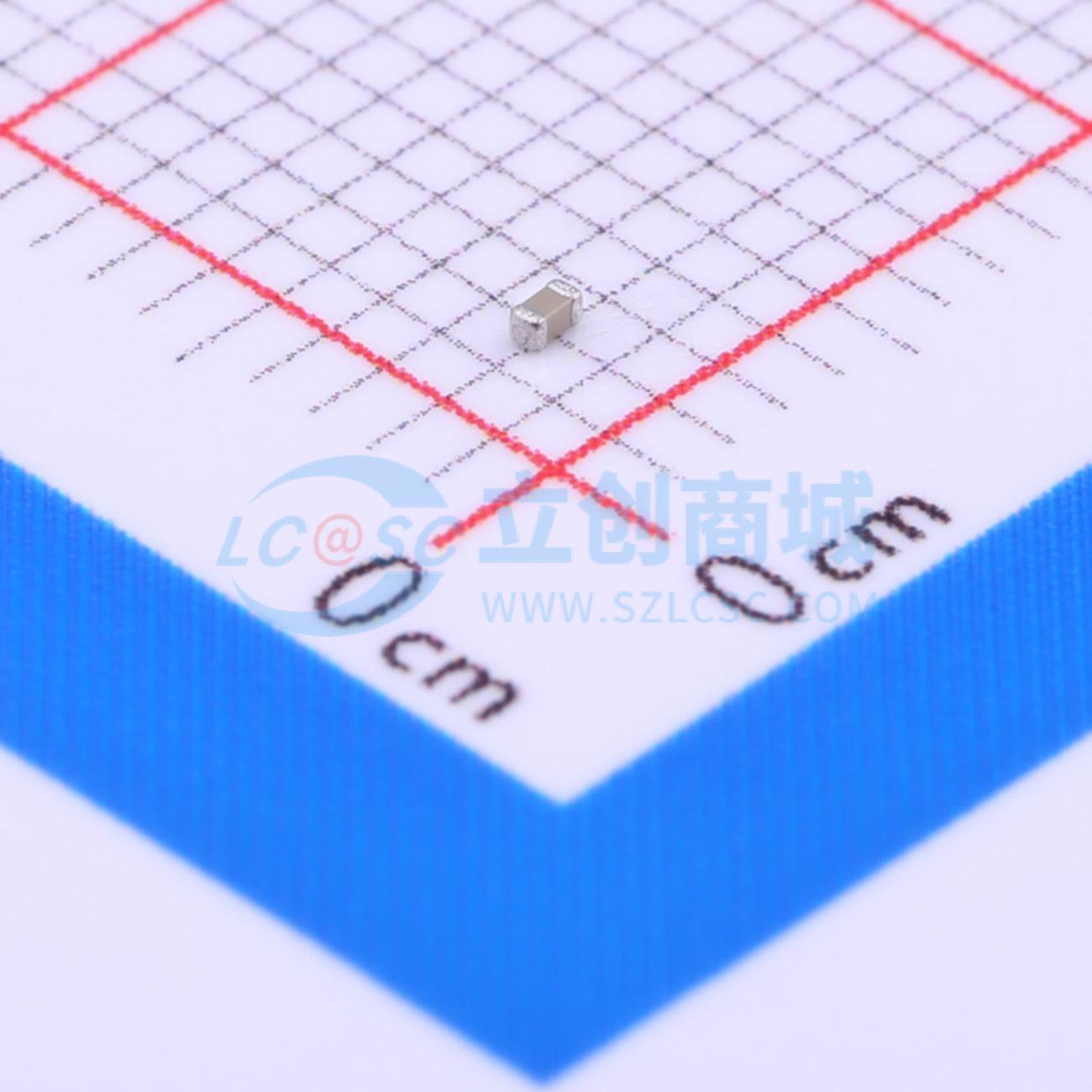 0402B152M500CT实物图