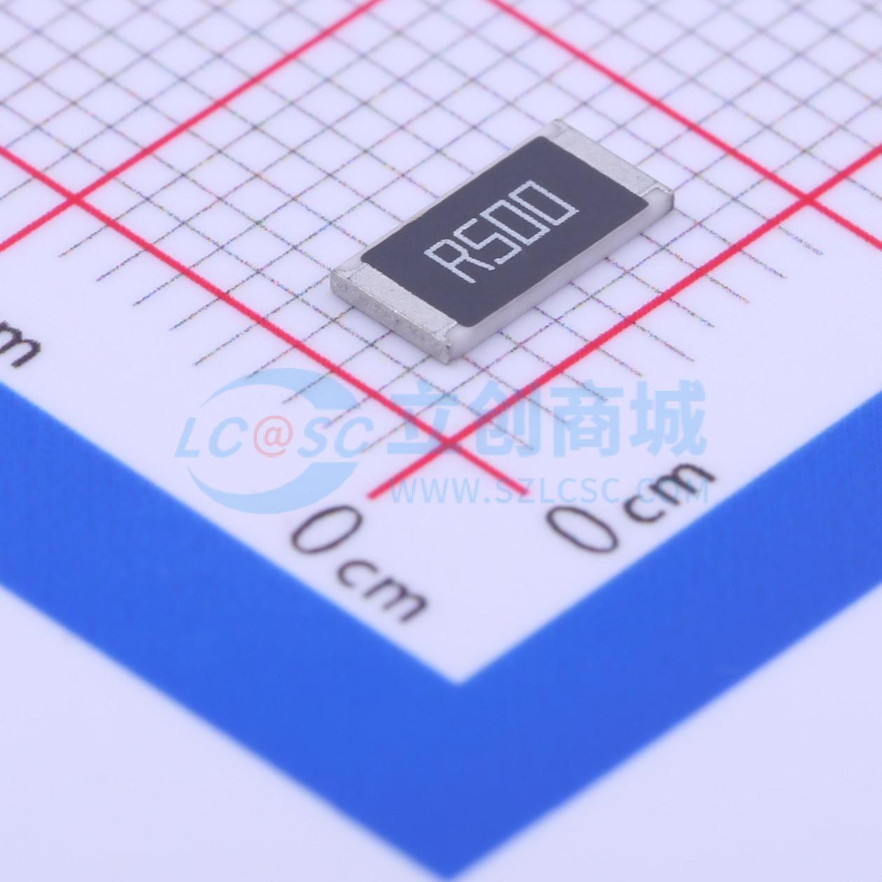 点击查看大图 CRH2512JR500E04Z实物图