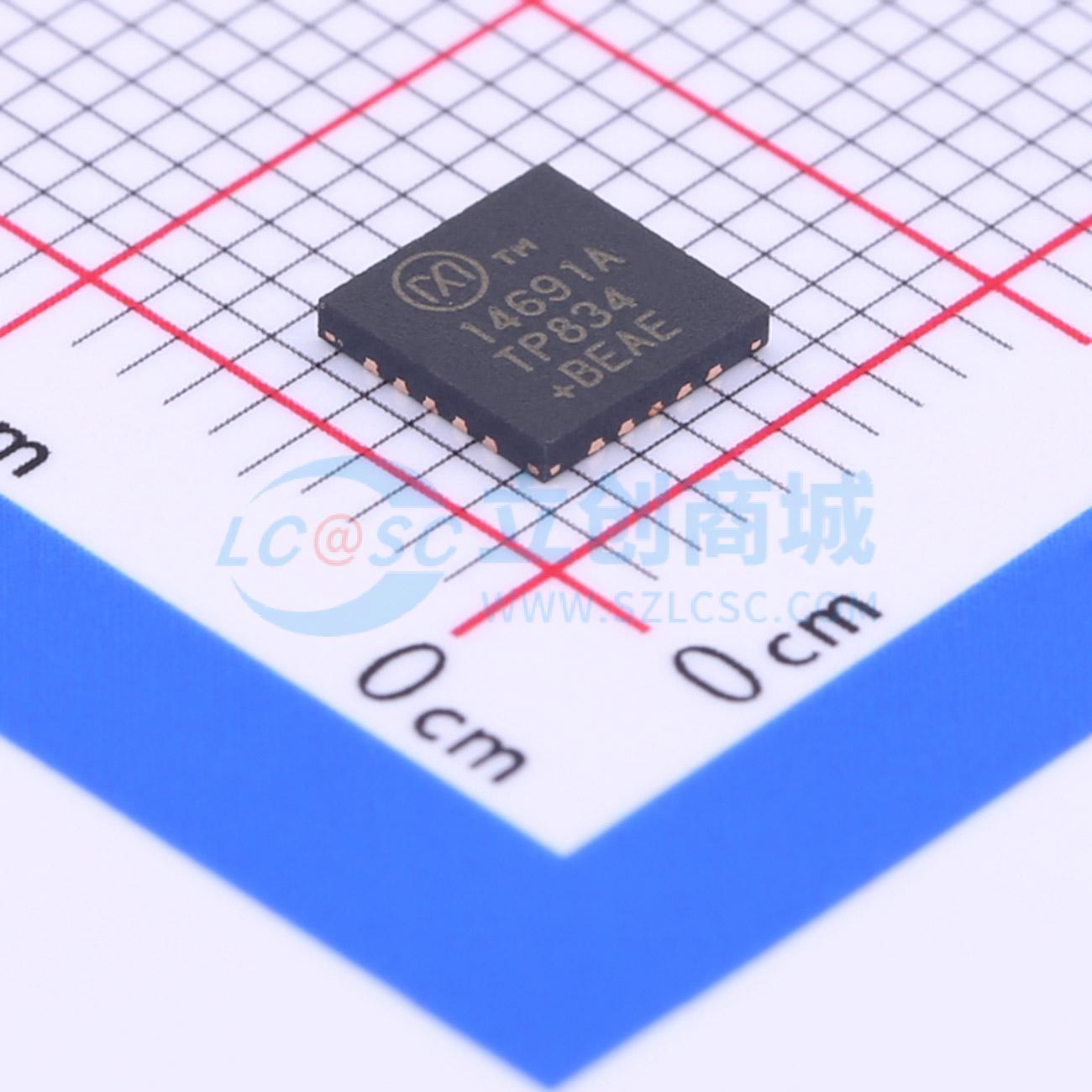 点击查看大图 MAX14691ATP+实物图