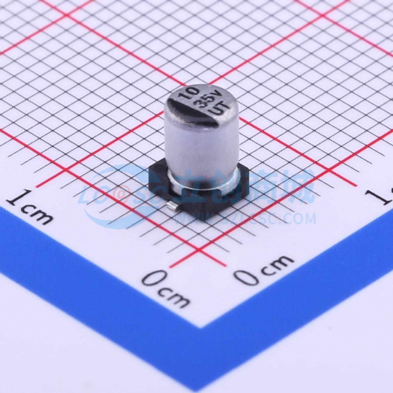 点击查看大图 UT1V100M0405VG实物图