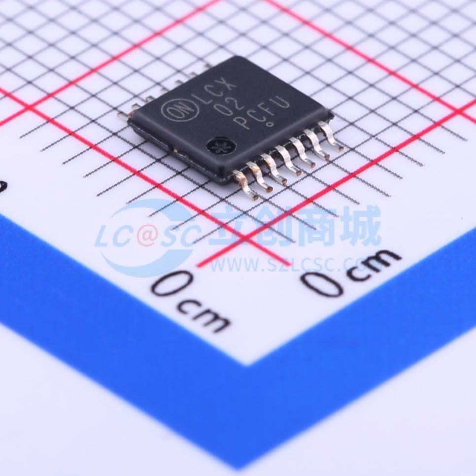 MC74LCX02DTR2G实物图