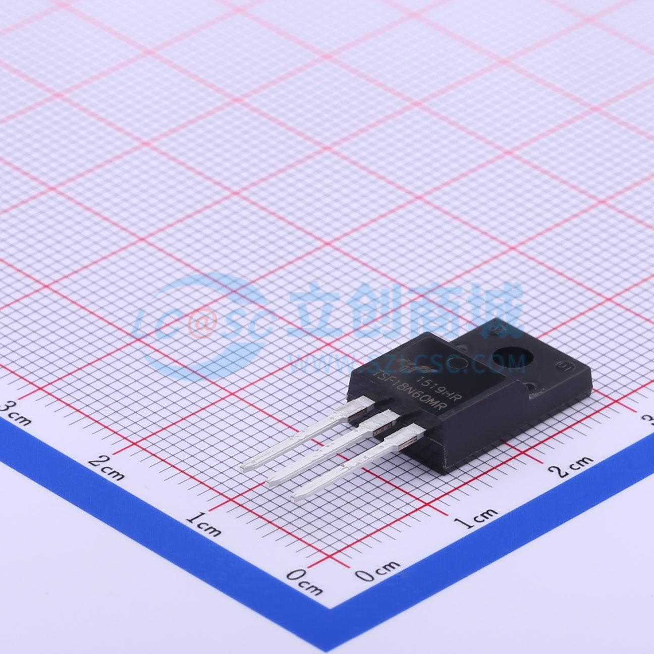 点击查看大图 TSF18N60MR实物图