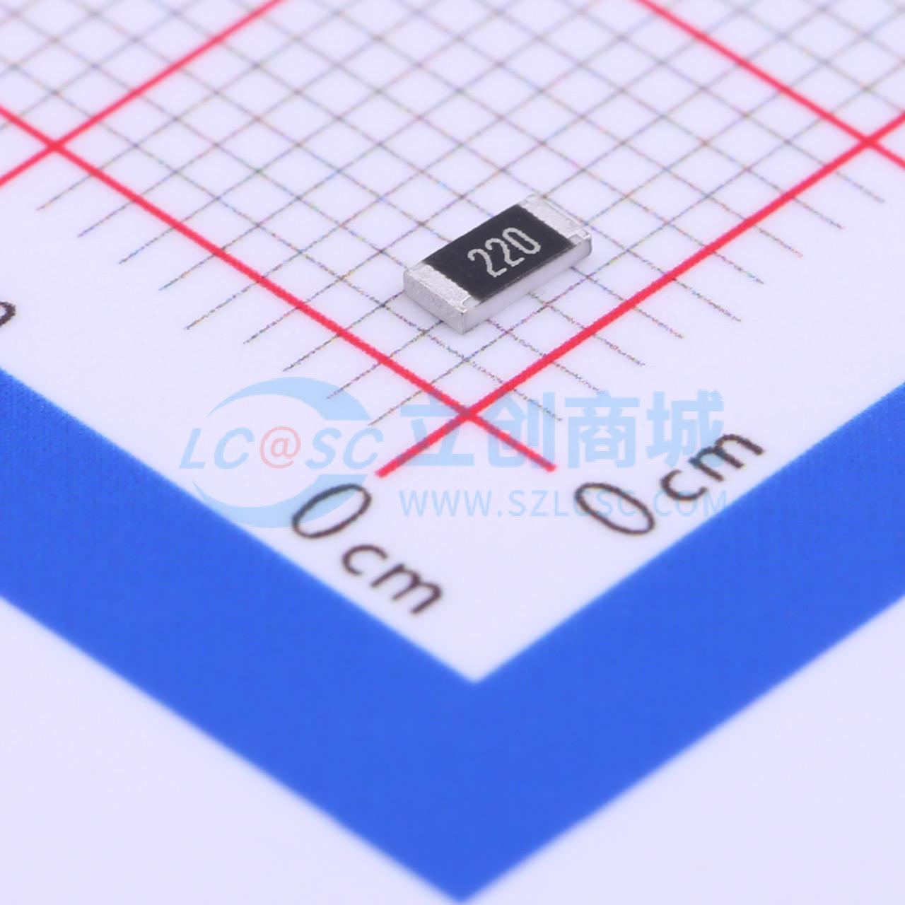点击查看大图 RMC1206225%N实物图