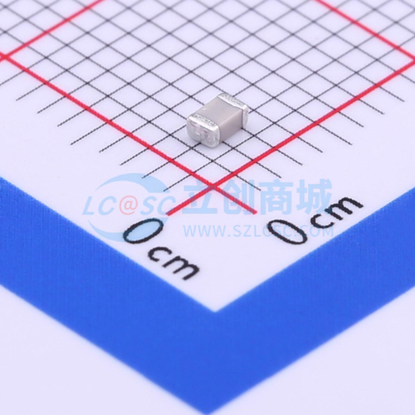 点击查看大图 GCM2195C1H102JA16D实物图