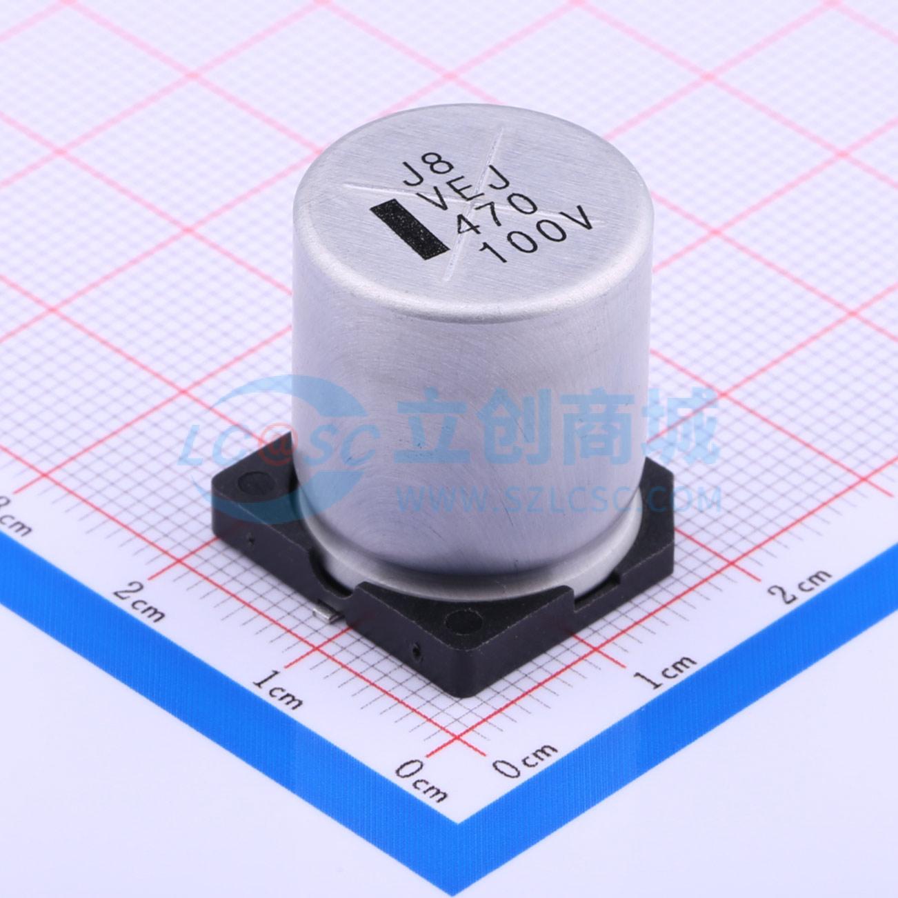 点击查看大图 VEJ471M2ATR-1821实物图