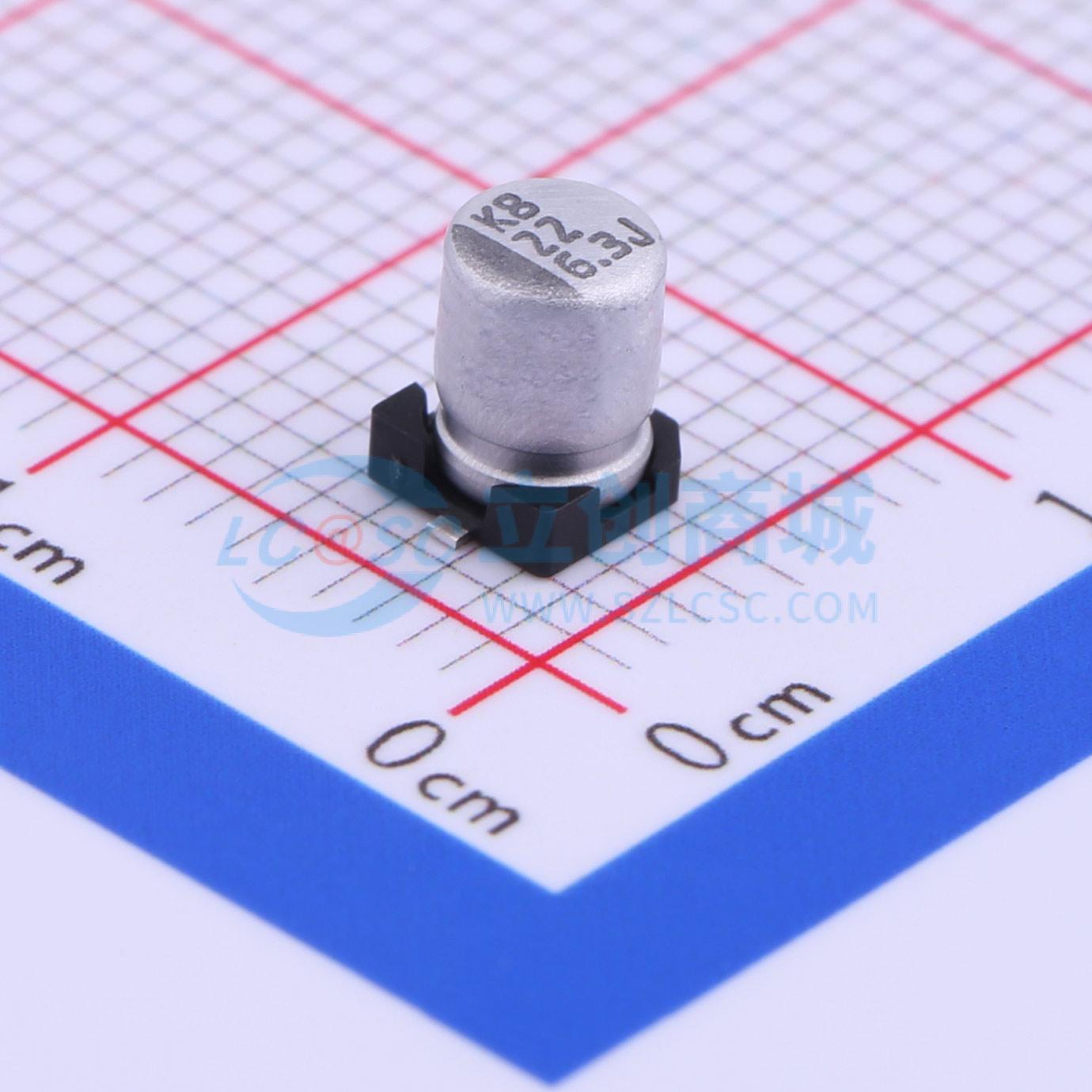 点击查看大图 VEJ220M0JTR-0405实物图