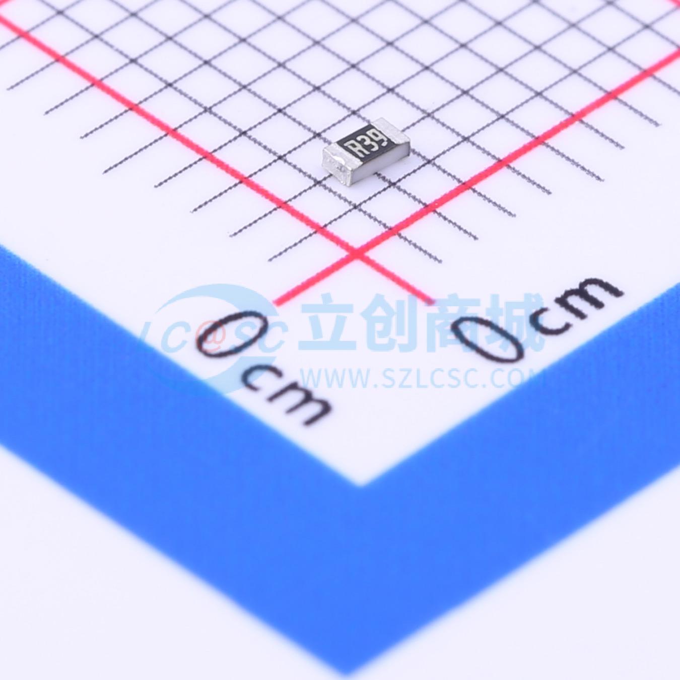 点击查看大图 0603WAJ039KT5E实物图