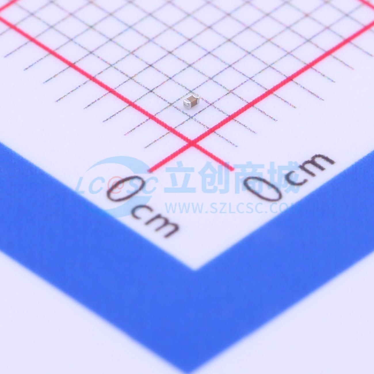 点击查看大图 0201B102K160CT实物图
