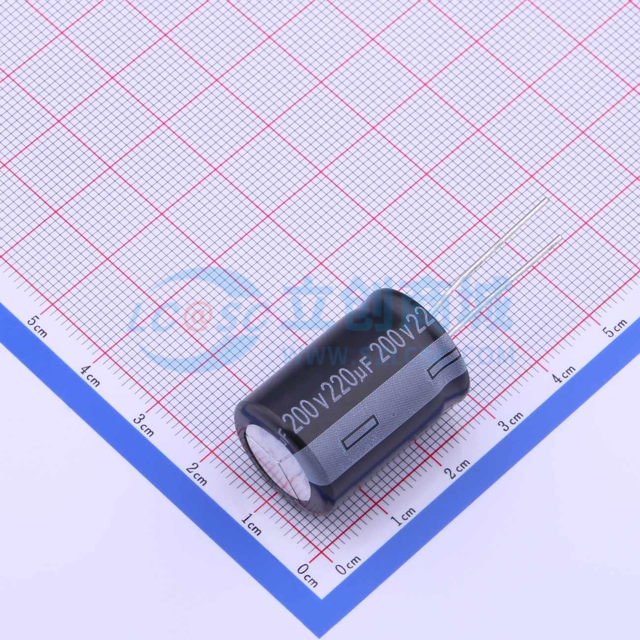 点击查看大图 EWH2DM221M25OT实物图