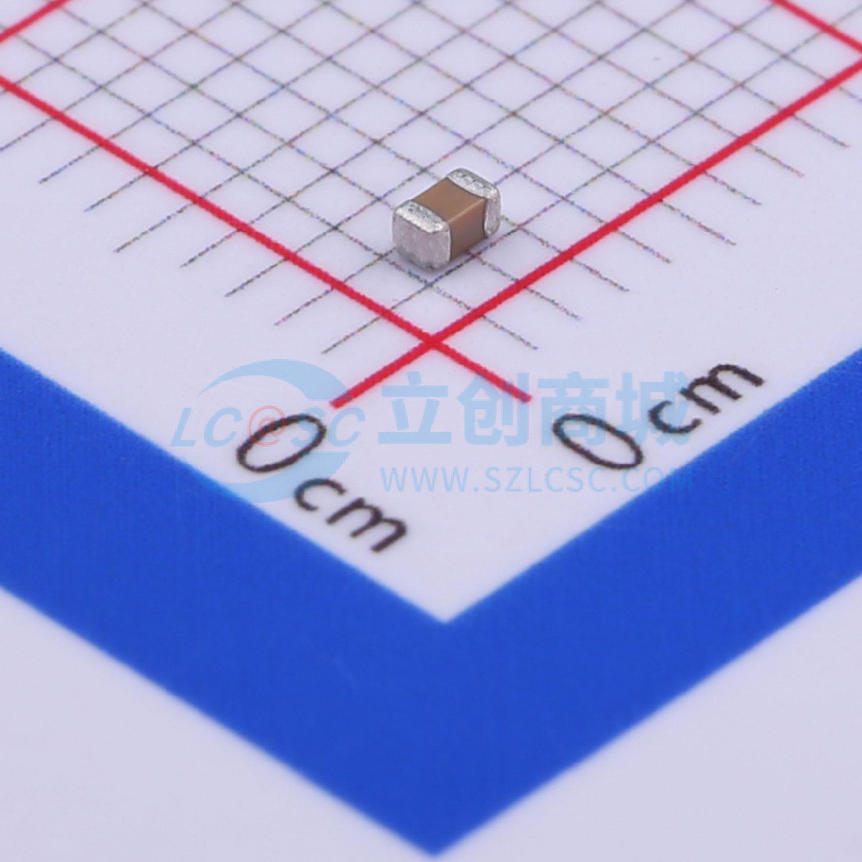 点击查看大图 0603B103K201CT实物图