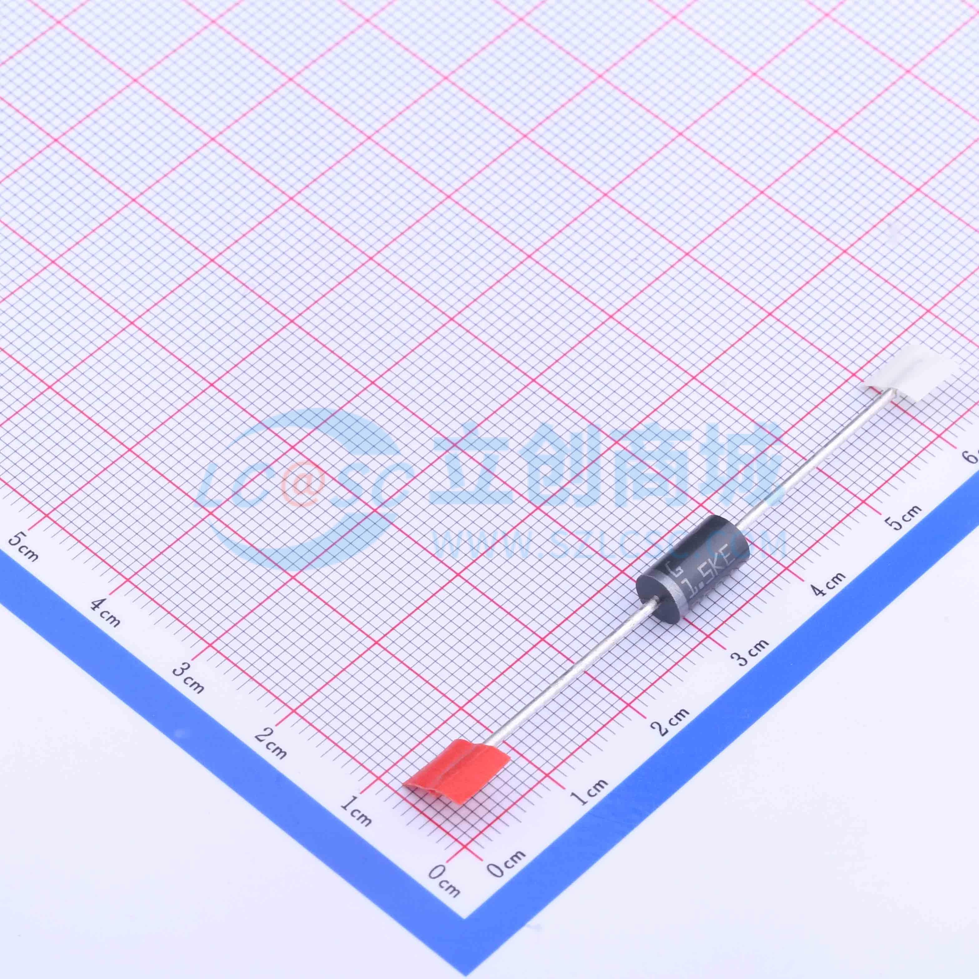 点击查看大图 1.5KE350A实物图