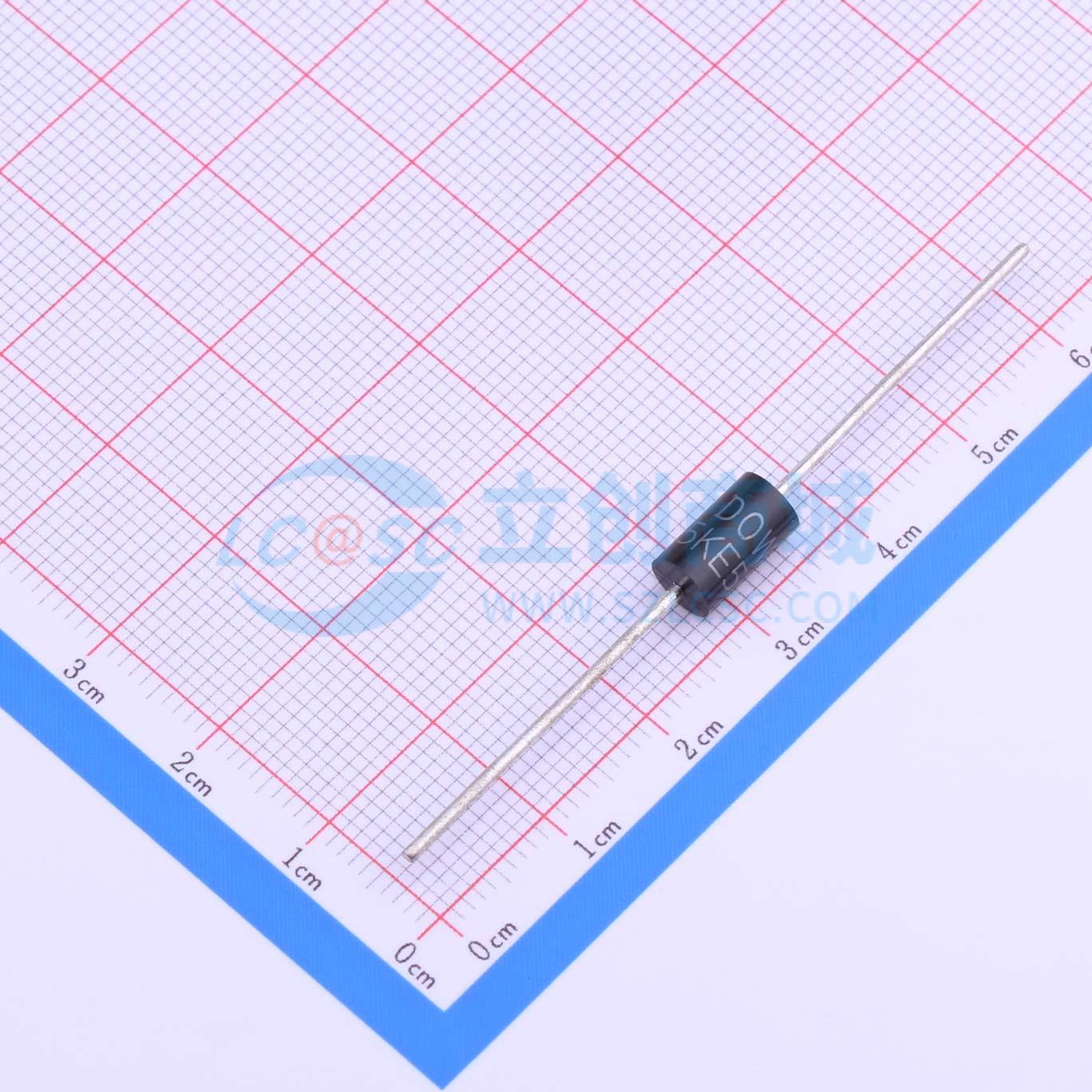 点击查看大图 1.5KE51CA实物图