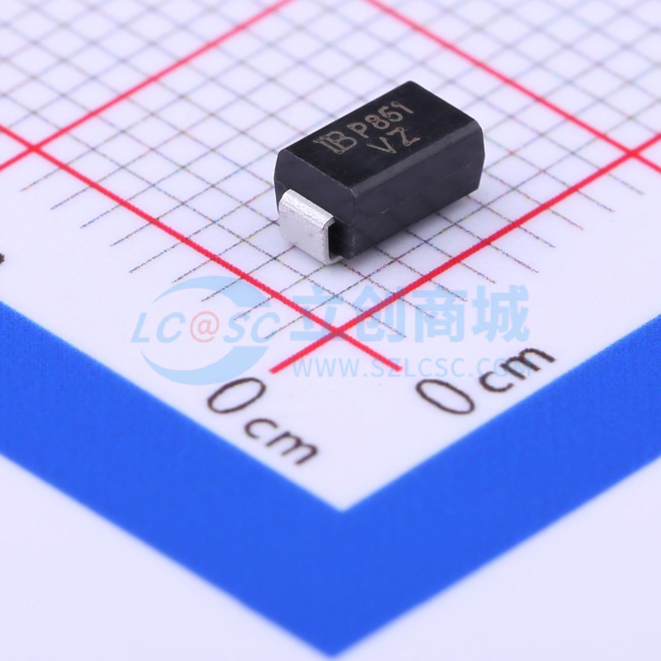 点击查看大图 SMAJ250CA/TR13实物图