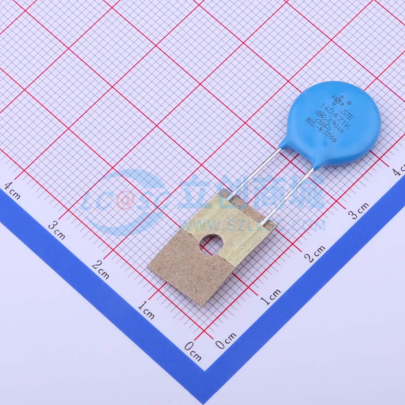 点击查看大图 STE14D471K1EQ0FST0R0实物图