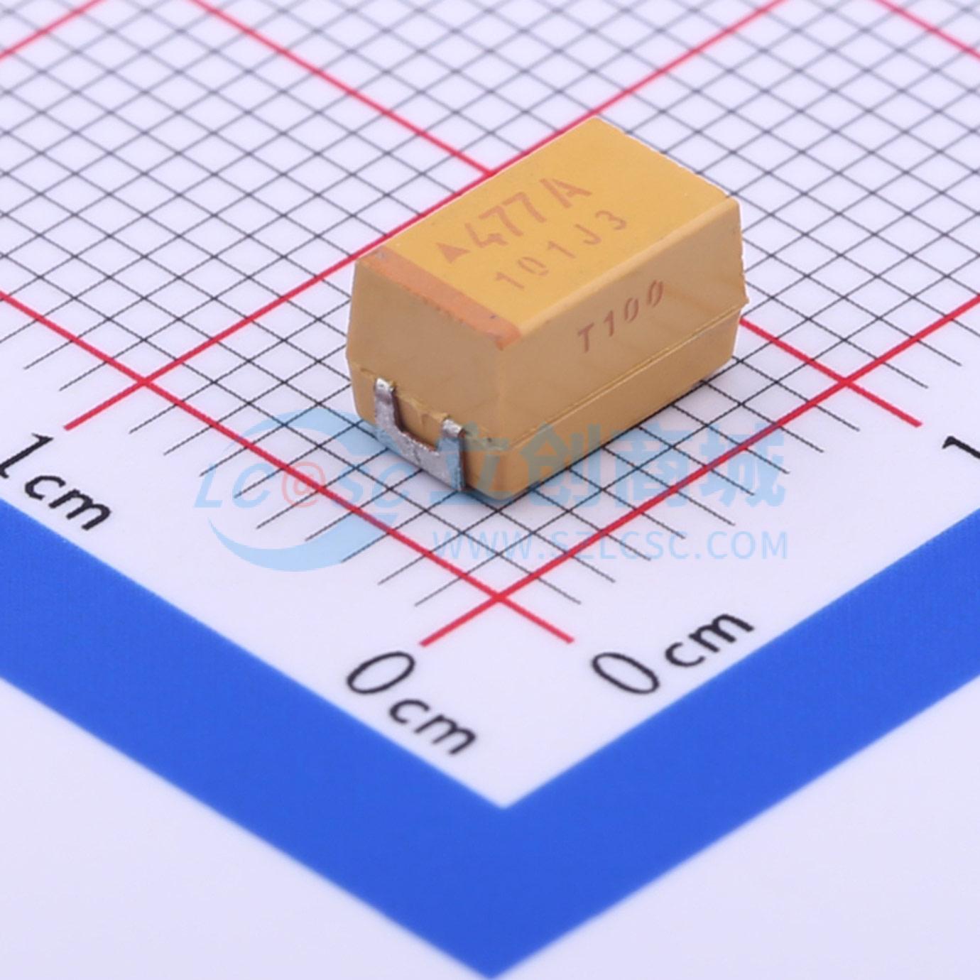点击查看大图 TPSE477M010R0100实物图