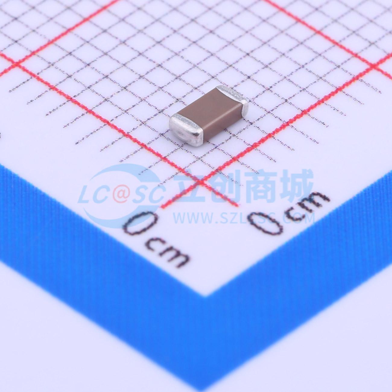 点击查看大图 TCC1206X7R823K500DT实物图