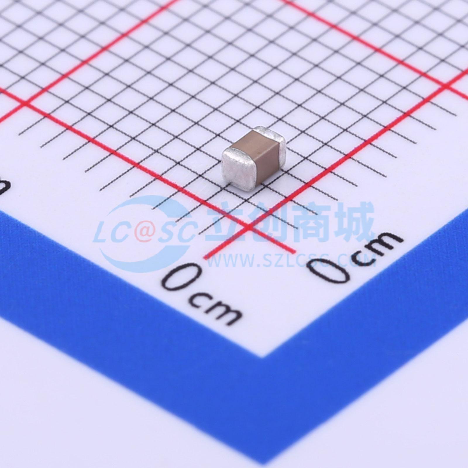 点击查看大图 TCC0805X7R222K101FT实物图
