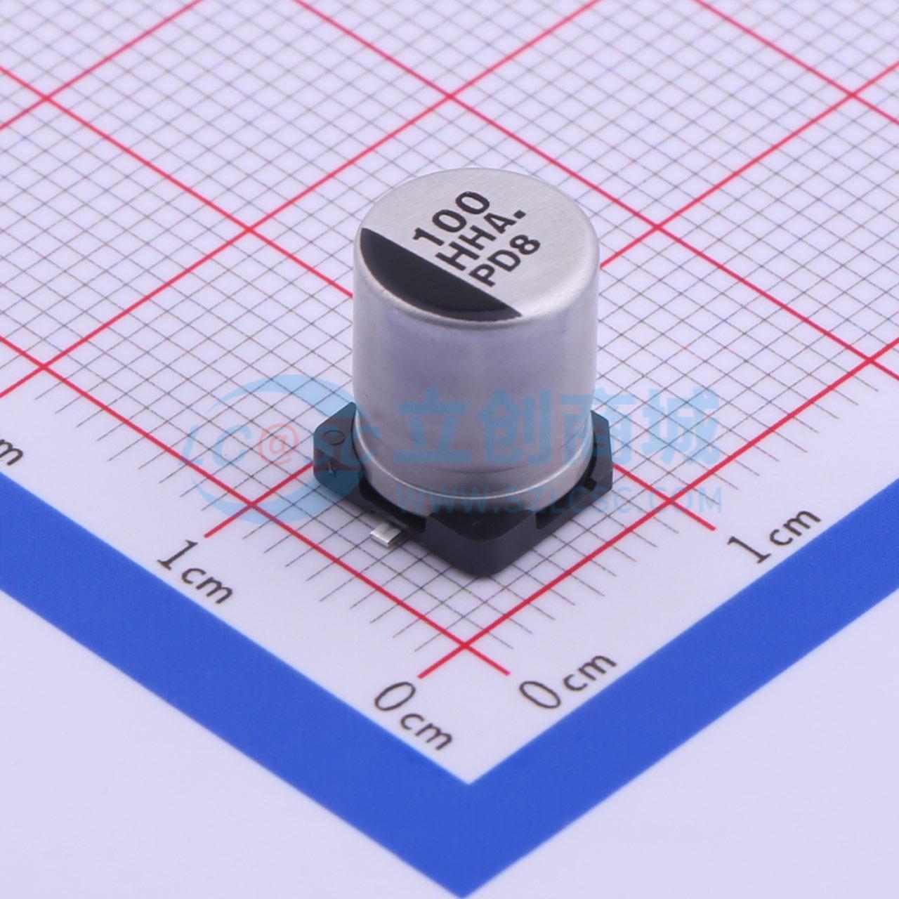 点击查看大图 EEEHAH101UAP实物图