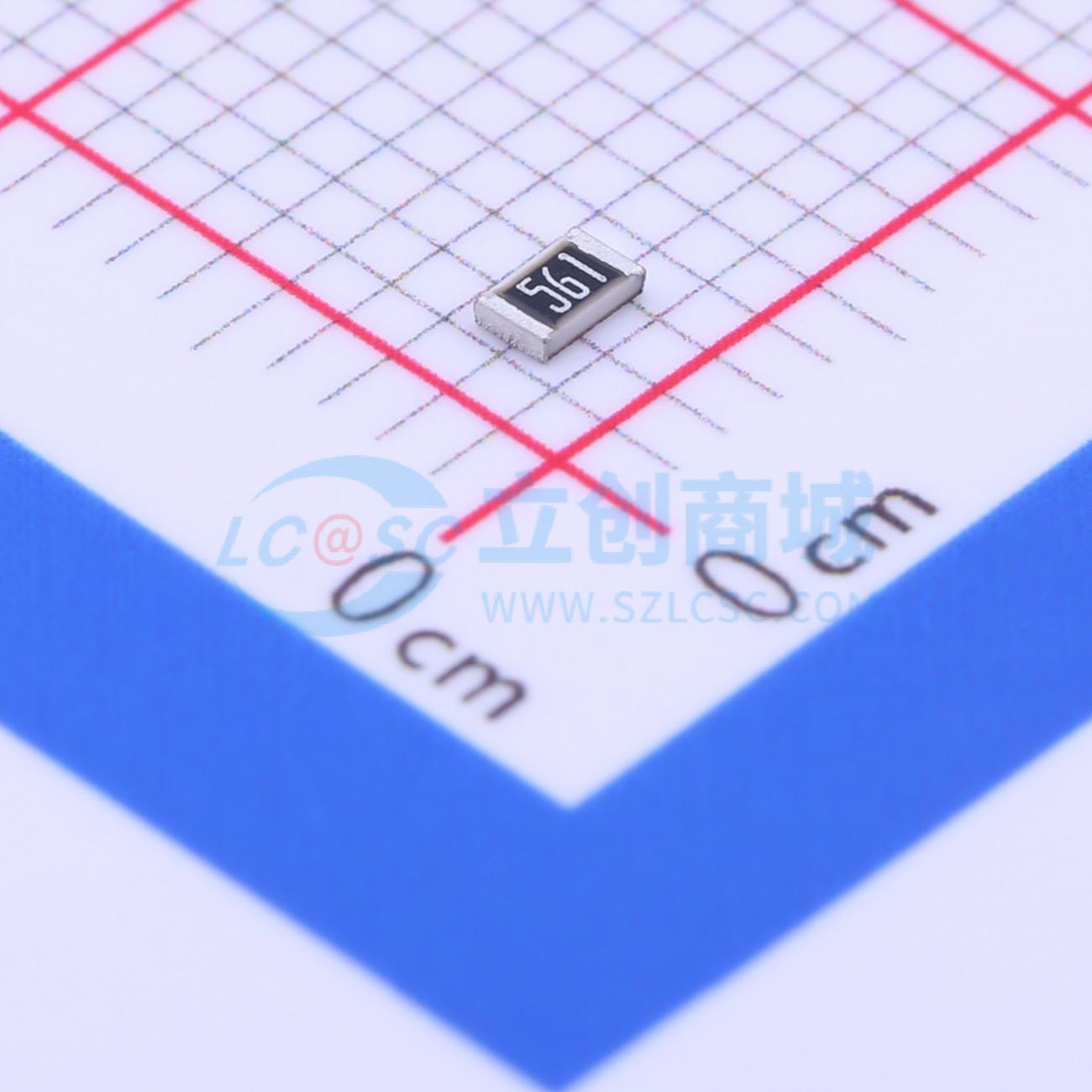 点击查看大图 PTFR0805B560RN9实物图