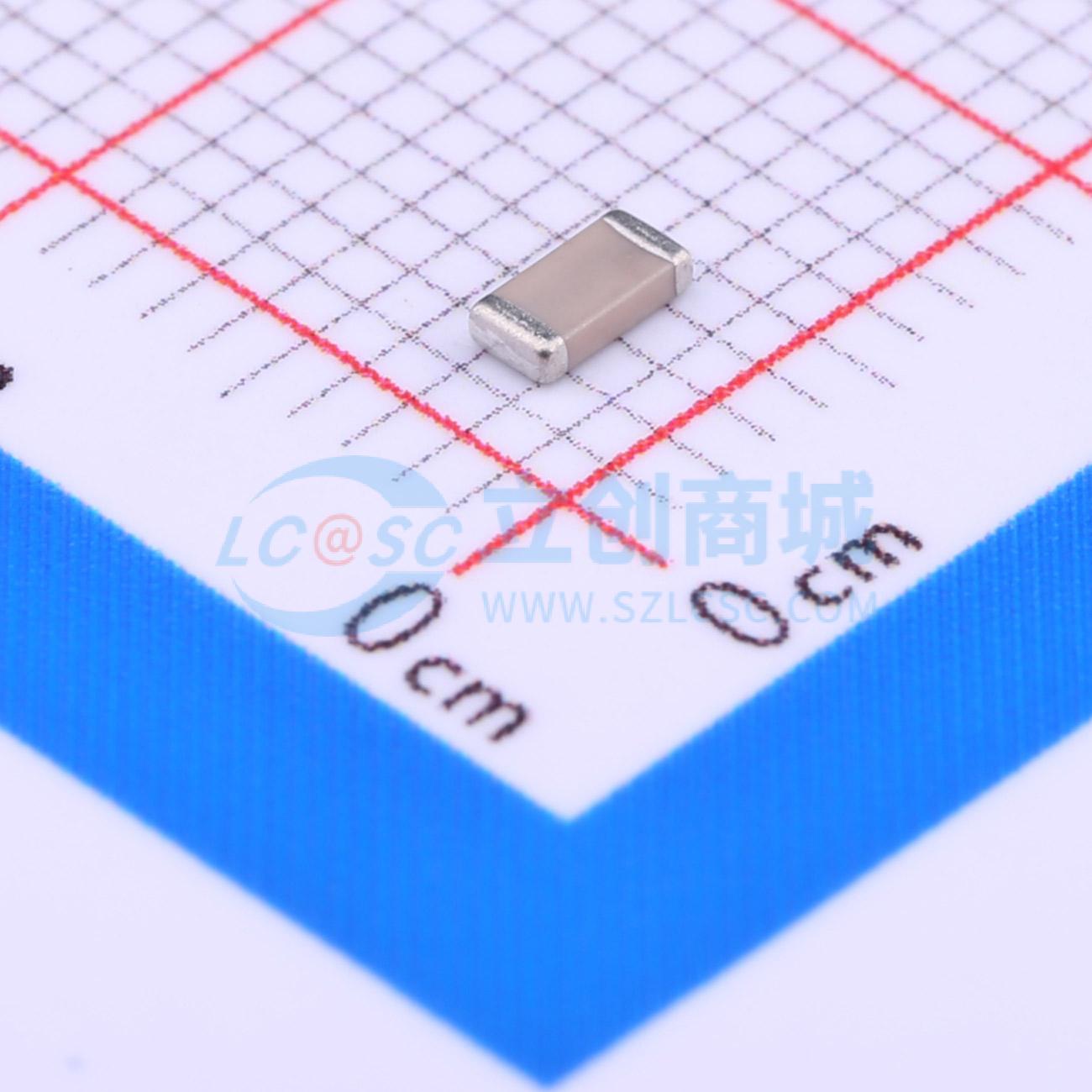 1206CG300J500NT实物图