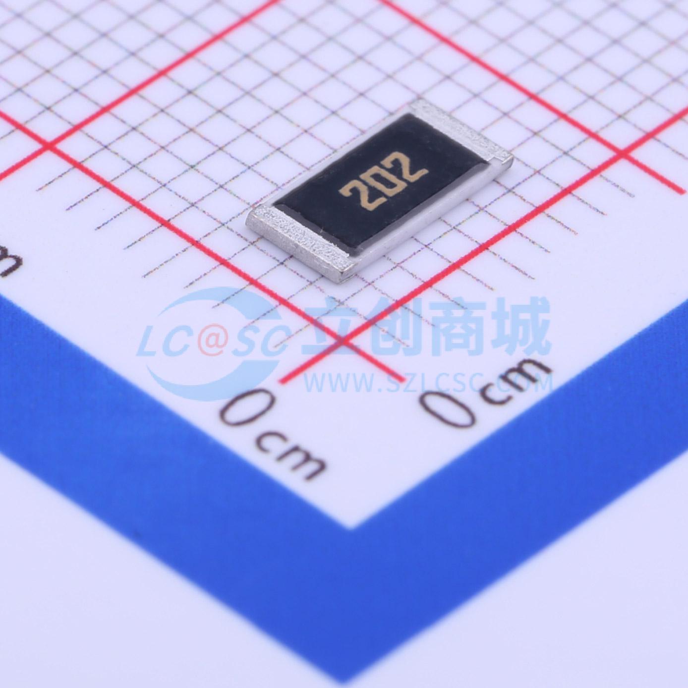 点击查看大图 MCR100JZHJ202实物图