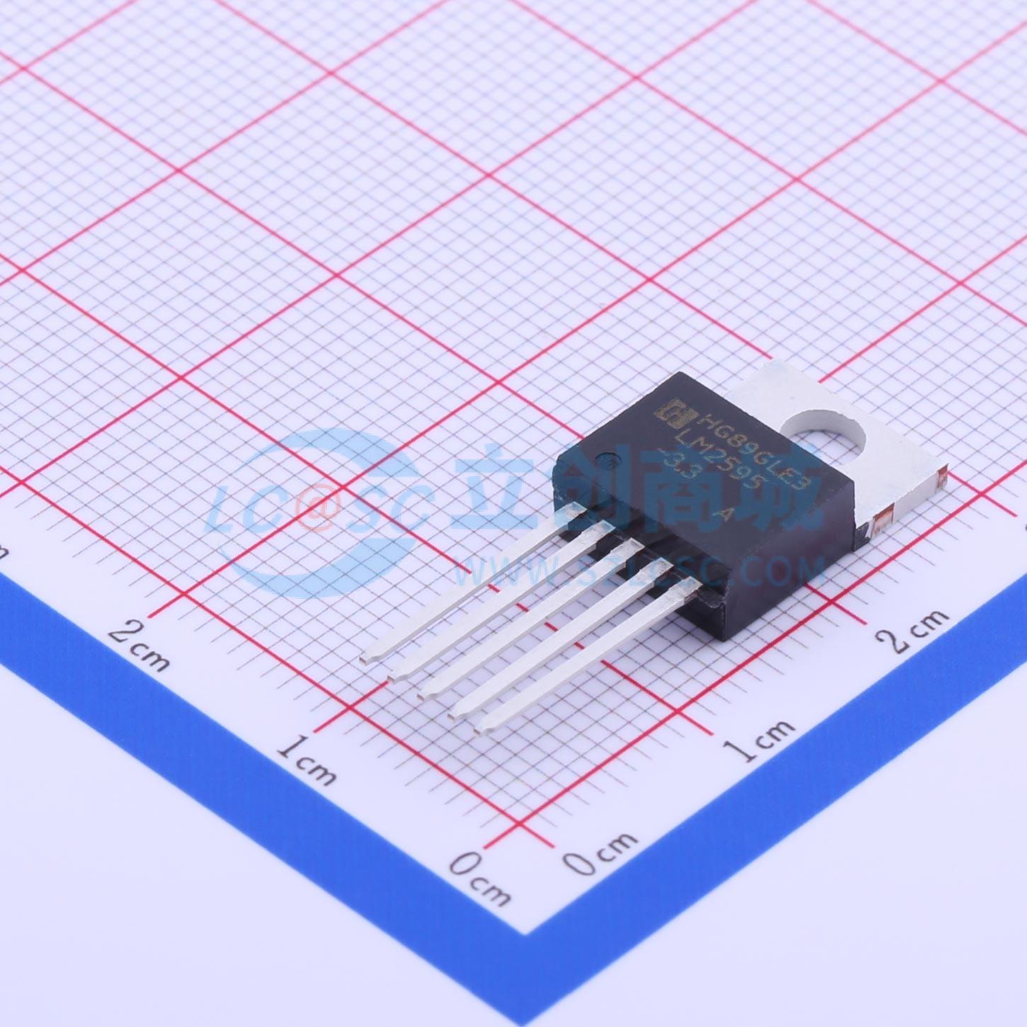 点击查看大图 LM2595T-3.3实物图