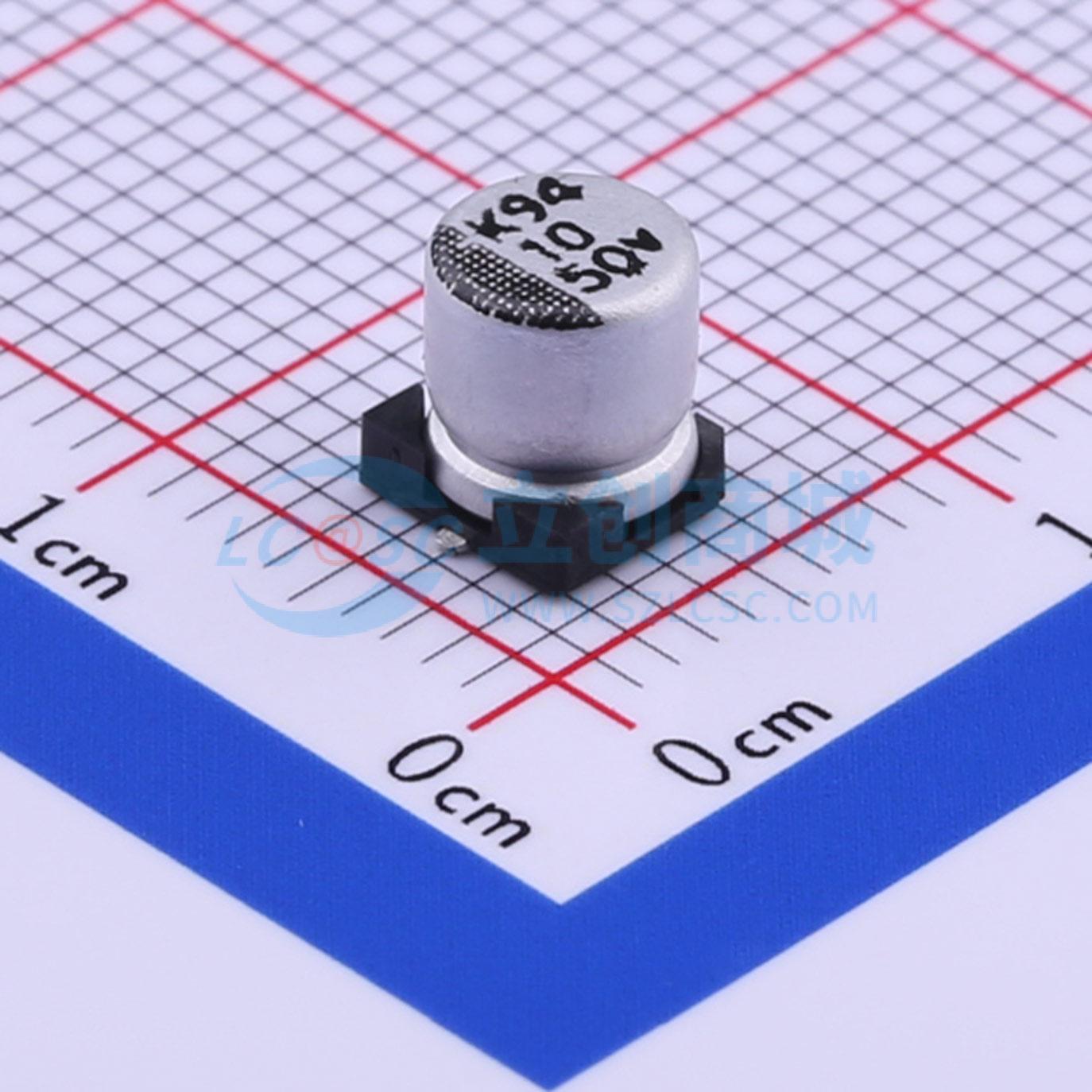 点击查看大图 MVK 50V10M 5*5实物图