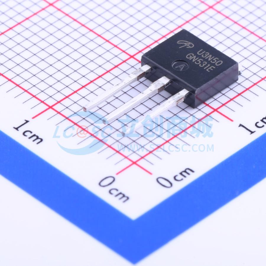 点击查看大图 AOU3N50实物图