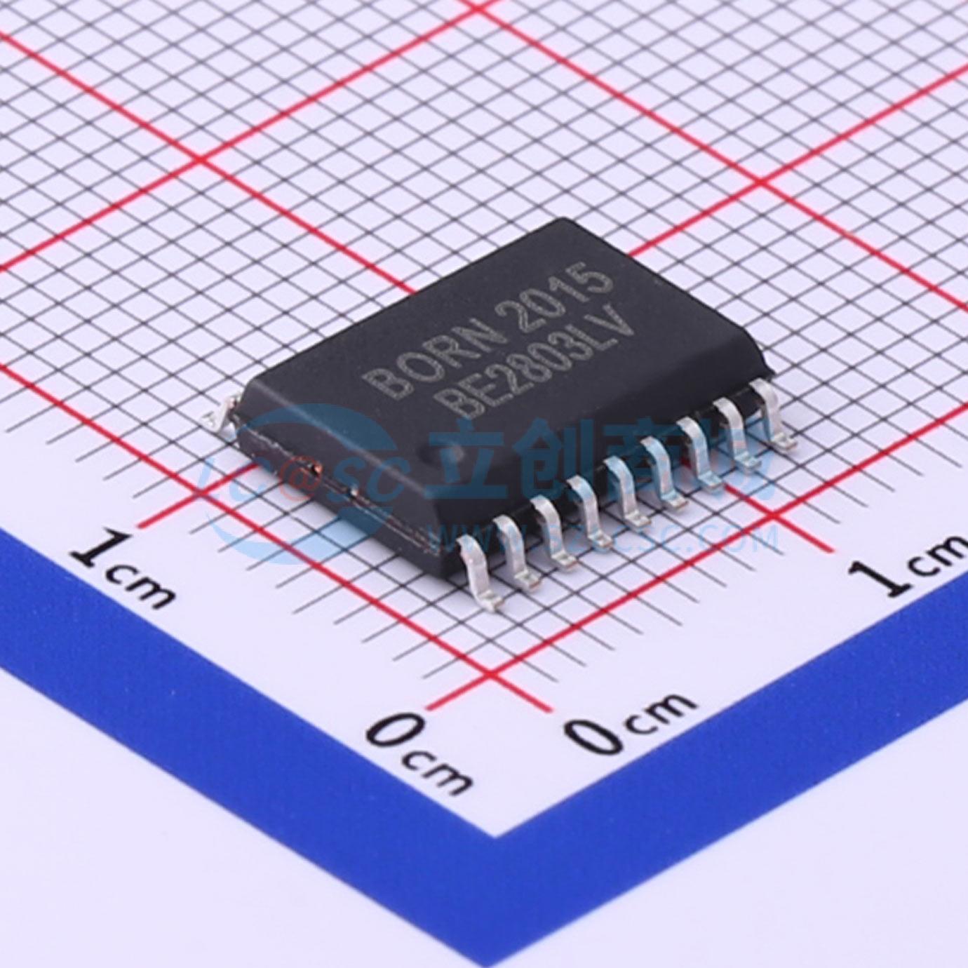 点击查看大图 BULN2803LVS实物图