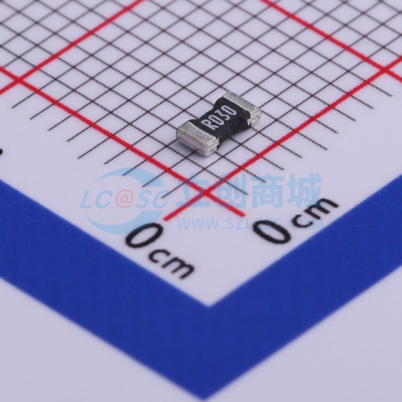 点击查看大图 LR1206-21R030F4实物图