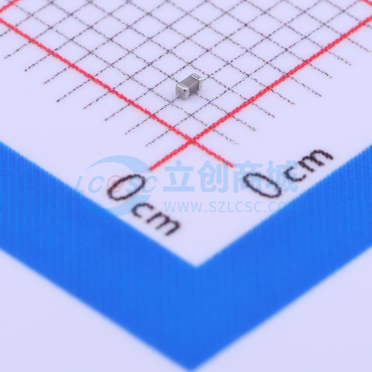 点击查看大图 0402CG820J250NT实物图