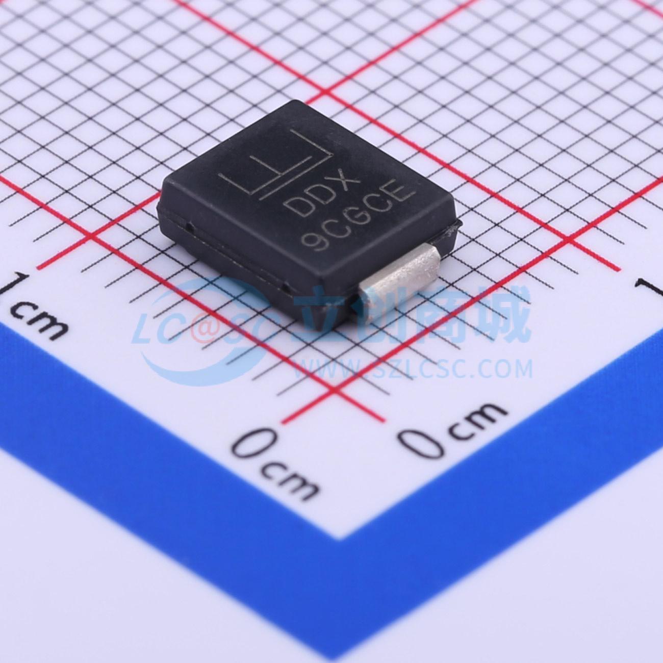 点击查看大图 SMDJ10CA-T7实物图