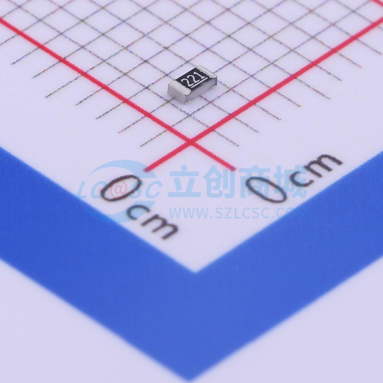 点击查看大图 AECR0603F220RK9实物图