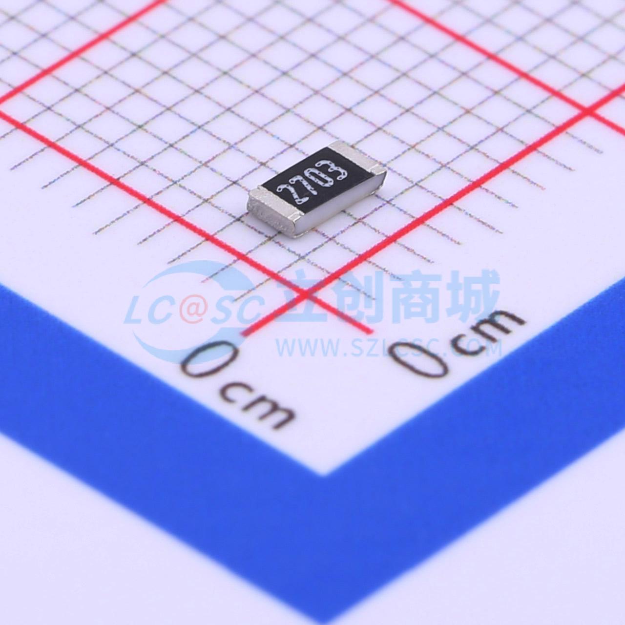 点击查看大图 HPCR1206F270KK9实物图