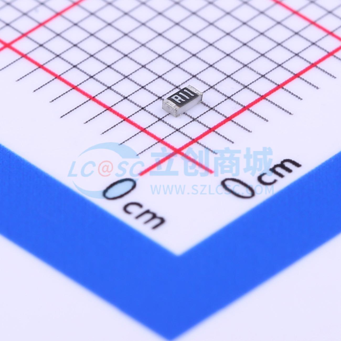 点击查看大图 0603WAF110LT5E实物图