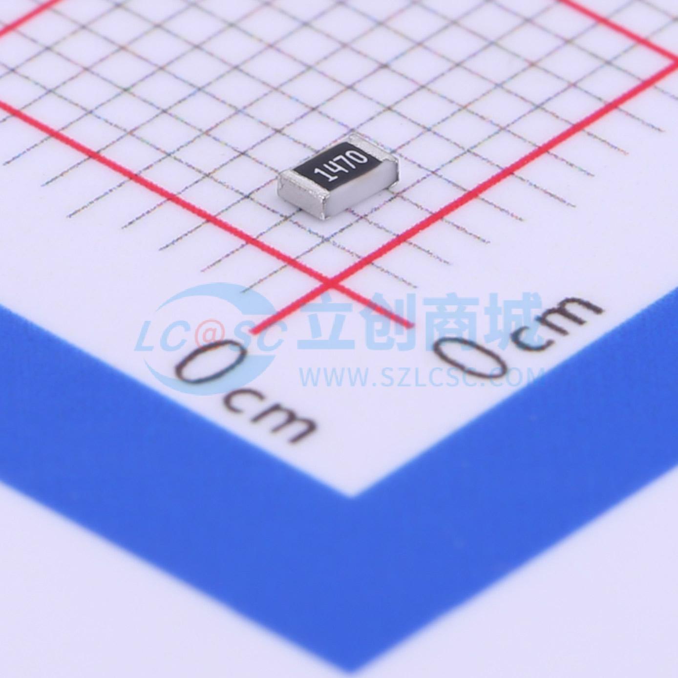 点击查看大图 RS-05K1470FT实物图